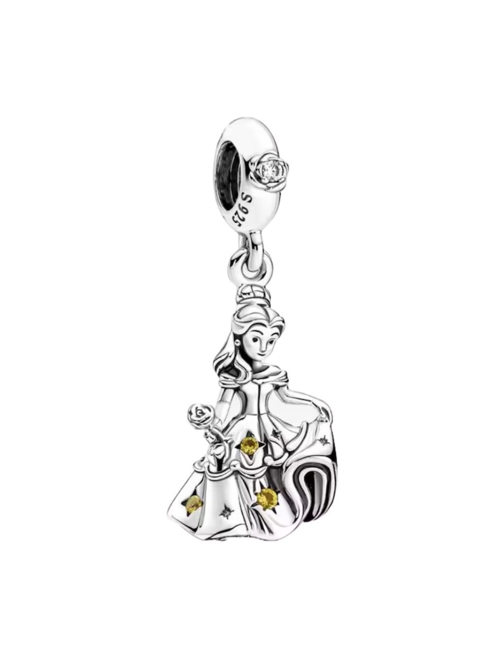 New Disney Beauty and the Beast Belle Magical Moments Charm